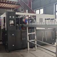 Machine de soufflage de bouteilles PET à large ouverture de 5 litres pour la fabrication de bocaux