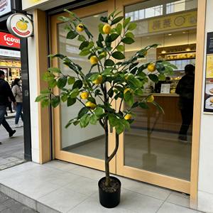 Árbol de Limón Artificial, Árbol Artificial, Árbol de Frutas Artificial, Árbol de Limón - Product Image 5