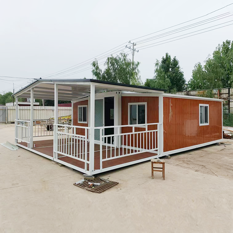 Maison sur mesure bon marché de 40 pieds préfabriquée avec 3 chambres à coucher maisons en conteneurs maisons de 40 pieds de luxe à l'épreuve des ouragans