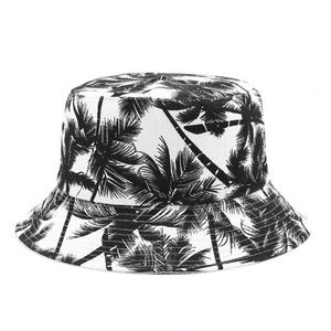 Bestseller 100% Cotton Canvas Striped Fisherman Bucket <b>Hat</b> <b>Men</b> Women Summer Trendy Double-sided <b>Sun</b> Protection - Product Image 2