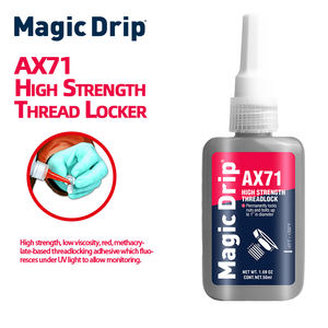 10Ml 50Ml Olie Slip 271 Lijm Voor Draad Hoge Sterkte Acryl Rode Vloeistof Threadlocker Anaërobe Lijm - Product Image 2