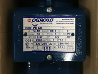 Pompe à Eau Basse Pression Italienne Originale Pedrollo-PQ60-PQM60, Pompe à Huile pour Machine-Outil OEM, Pompe de Circulation pour Découpe à Fil