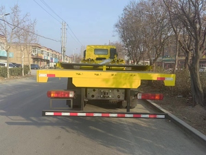 Trung Quốc 3 trục 12 lốp 12r22.5 thép lốp bán lowbed Trailer xe tải 12 lốp xe phẳng Trailer xe tải - Product Image 4