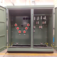 JZP Industriel 400kVA 34.5/0.48kV Triphasé Loop Feed Dead Front Transformateur Pad Pour Réseau Industriel