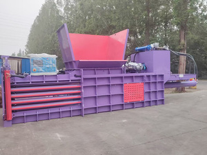 Empacadora de papel de desecho completamente automática de estación de basura, máquina de prensa empacadora de plástico hidráulica para ropa vieja - Product Image 2