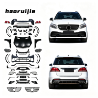 Kit de conversion style AMG63 pour Mercedes Benz ML W166 12-14 : phares, feux arrière, pare-chocs, capot, ailes, diffuseur arrière – sans découpe de carrosserie