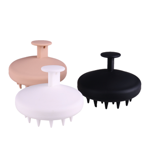 Cepillo de Silicona Suave Reutilizable para Masaje del Cuero Cabelludo y Champú, con Logotipo Privado OEM al por Mayor - Product Image 1