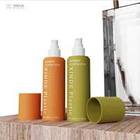 Vente en gros de flacons cosmétiques en plastique PET personnalisés de 100 ml et 150 ml, flacons de toner, flacons de spray fixateur, flacons de parfum, flacons de brume corporelle, emballages