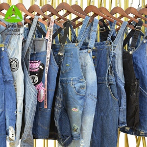Faldas vaqueras con tirantes, ropa usada japonesa, fardos de ropa usada mixta - Product Image 1