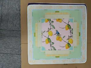 Tapis de jeu antidérapant Celestial Bloom Design avec réduction du bruit pour Mahjong, Poker, jeux de cartes, dominos - Product Image 5