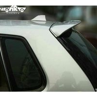 Haosheng Heckflügel ABS Heckspoiler Carbon-Optik Heckklappenspoiler für VW Volkswagen Polo MK4 9N 2002-2009