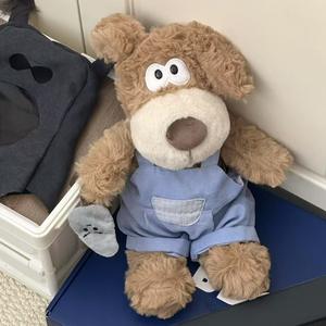 Peluche amusante de chiot voleur, adorable petit chien en peluche avec rembourrage en coton super doux PP, oreiller de sommeil, cadeau d'anniversaire - Product Image 2