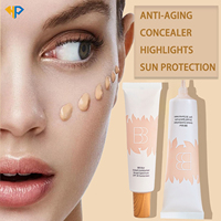 Krim BB Pore Blur Tinted Moisturizer SPF 30 Alas Bedak Melembapkan Full Coverage Matte Rias Wajah Label Khusus Wanita