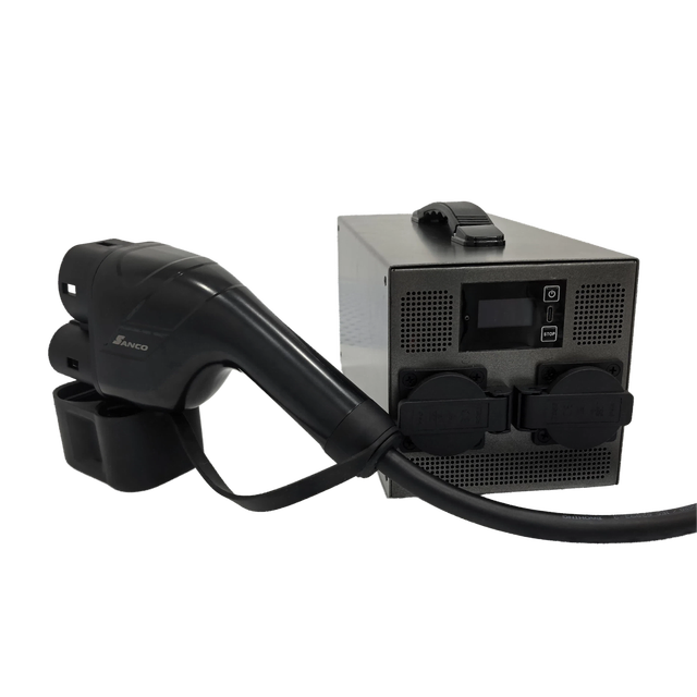 Longood LGV2L-001 Portable 5KW CCS2 DC V2L Inverter for Indoor&Outdoor Use New EV Discharger