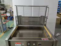 Machine semi-automatique professionnelle pour glaçage et enrobage de chocolat, pour donuts décorés