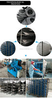 Machine de fabrication de cintre métallique, pièces, pour le moulage