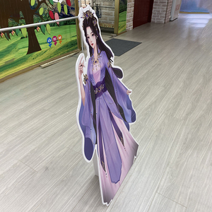 Quảng Cáo Sáng Tạo trang trí Lifesize hình dạng con người tông cutout Standee tầng hiển thị quảng cáo Standee - Product Image 2
