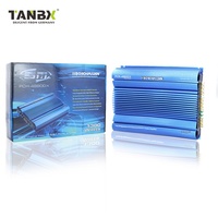 Amplificateur de puissance audio de voiture 12V classe AB de haute qualité PCH-4880DX à 4 canaux avec matériau en aluminium et croisements (égaliseurs)