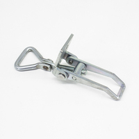Loquet à ressort réglable en acier galvanisé personnalisé, pince de serrage à dégagement rapide, verrou de serrage pour armoire, boîte à outils OEM/ODM