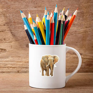 वाटरकलर अफ्रीका मोबाइल फोन, कंप्यूटर, रेफ्रिजरेटर, सजावटी स्टिकर, सामान स्टिकर, सामान स्टिकर, सामान स्टिकर, सामान स्टिकर - Product Image 6