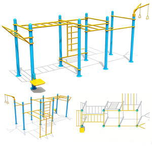 Estación de Ejercicio Multifuncional para Jóvenes, Equipo de Gimnasio Público, Equipo de Gimnasio para Parques, Equipo de Gimnasio para Exteriores - Product Image 2