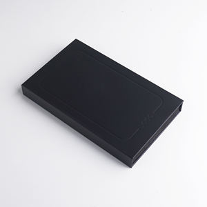 Emballage de téléphone portable en carton écologique, design personnalisé, luxe, boîte carrée, électronique grand public, boîte de téléphone portable en papier noir - Product Image 5