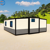 Maisons préfabriquées modulaires pliables WinFair Philippines, maison conteneur 2 chambres à bas prix pour ferme rurale