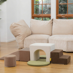 कारखाने अनुकूलित थोक इनडोर बच्चों के लिए नरम फोम सुरंग खेल चढ़ाई ब्लॉक उपकरण - Product Image 5