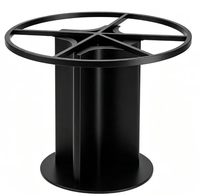 Base de table en fer sur mesure moderne, support de table en métal, cadre de support de table à manger circulaire