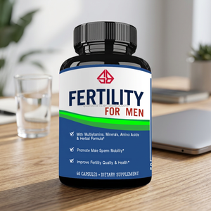 Capsules multivitaminées OEM Fertility For Men avec minéraux, acides aminés et formule à base de plantes, 60 capsules, complément alimentaire - Product Image 2