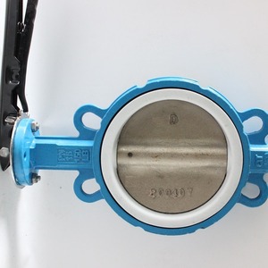Vanne papillon Longyao Shuangyong D71F4-16Q en acier inoxydable 304, type sandwich, pour l'industrie chimique - Product Image 3