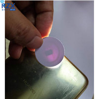 Échantillon gratuit RZX Vente en gros Étiquettes RFID UHF NFC étanches à l'eau avec impression personnalisée Cartes NFC vierges en PVC Diamètre 30mm 1.18 pouces pour jeux