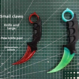 <span class=keywords><strong>3D</strong></span> in ấn <span class=keywords><strong>CSGO</strong></span>/CS2 Claw dao vật lý mô hình trò chơi vũ khí mát mẻ cho đồ chơi trẻ em trông phong cách - Product Image 2