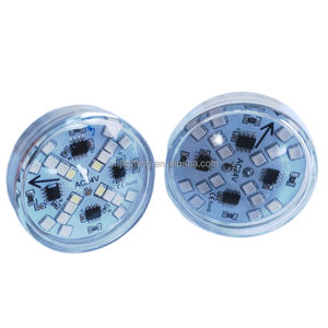 Lampu Pixel Funfair Desain Baru 2025 48mm 20 LED AC24V E14 RGB Lampu LED Taman Hiburan Otomatis RGBW untuk Wahana Carousel - Product Image 4