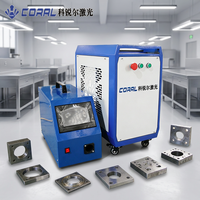 Nouvelle machine de soudage au laser à fibre portative de petite taille 1500W, équipement à haute efficacité refroidi par air pour tous les pièces en acier et en métal