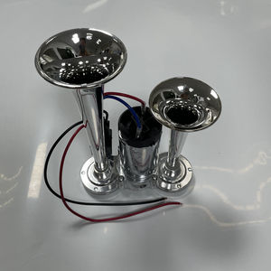 Compresseur de klaxon de voiture 12V 110-135dB, double trompette de voiture Super forte corne Durable pour haut-parleur de véhicule de Train marin EPHON95 - Product Image 4