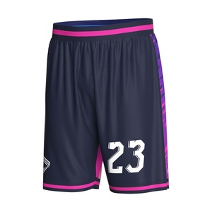 Ensemble de shorts de basketball personnalisés de haute qualité ODM pour équipe, col rond, 2 en 1, sans manches - Product Image 6