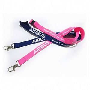 Flat <b>Polyester</b> Cheap Personalize Single Custom Sublimation <b>Lanyards</b> With Logo - Product Image 5