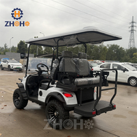 Voiturette de golf personnalisable à 4 places, électrique, au lithium, homologuée pour la route, voiturette de golf électrique au lithium à 4 places