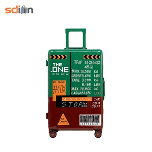 Maleta <span class=keywords><strong>de</strong></span> Viaje Moderna y Ligera con Marco <span class=keywords><strong>de</strong></span> Aluminio y PC, Estilo Contenedor, con Candado TSA - Product Image 2