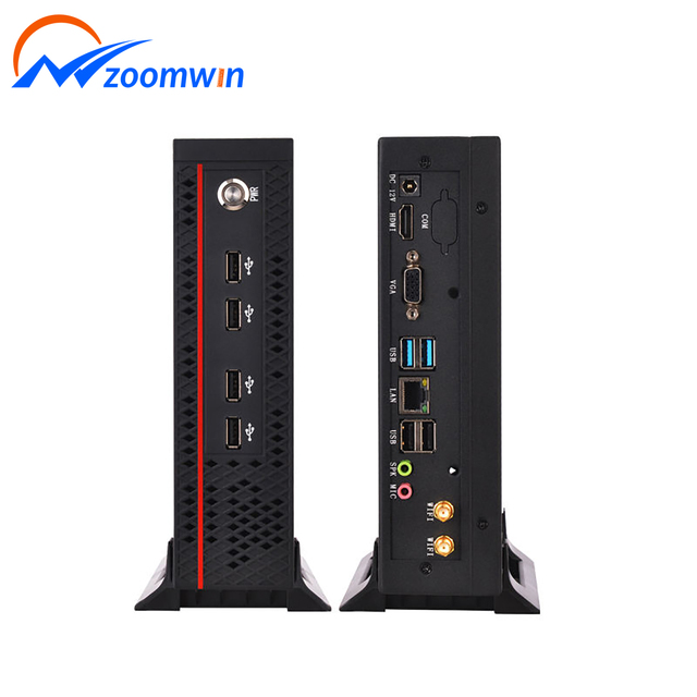 Business Mini Pc Wholesale Celeron J4125/N5095 Low Power 4K HD Display Office PC 4/8GB DDR4 RAM 128/256GB SSD Computer