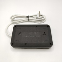 Steckdosenleiste mit USB-Ladeanschlüssen, Universelle Multifunktionale Verlängerungssteckdose, 4 AC-Steckdosen, 2m/3m/5m Stromkabel