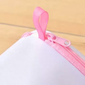 Eco Friendly Fashion Commercial Polyester Mesh <b>Laundry</b> Washing <b>Drawstring</b> or Zipper <b>Bag</b> - Product Image 4