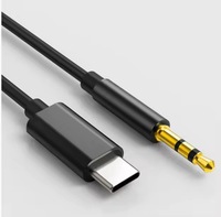 Câble audio auxiliaire USB-C 3,5 mm, adaptateur répartiteur USB-C 3,5 mm, extension stéréo 1 m, câble auxiliaire pour voiture et ordinateur