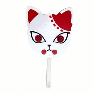 Éventail pliant transparent en PVC de forme circulaire personnalisé par le fabricant avec personnage d'idole Kpop ou d'anime pour cadeau promotionnel - Product Image 3