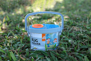 ชุดจับแมลงพร้อมกล่องสังเกตการณ์แบบมีแว่นขยาย ชุดสำรวจสำหรับเด็กเล่นกลางแจ้งในสวนหลังบ้าน พร้อมถ้วยเก็บแมลง - Product Image 6