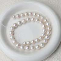 Perles d'eau douce Edison blanches de 9 à 11 mm, perles baroques naturelles en vrac