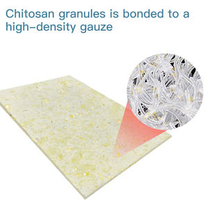 ผ้ากอซพันชิโตซานขนาด7.5*10ซม. ผ้าโปร่งช่วยห้ามเลือดได้ดีกว่า celox และ cloot ผ้าพันแผลผ้าพันแผลผ้าพันแผล - Product Image 3