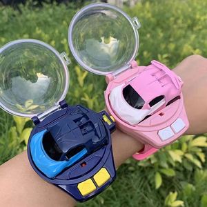 Voiture télécommandée électrique pour enfants, mini-voiture montre en plastique, interaction parent-enfant, 2.4G, drift et cascades, 2 canaux - Product Image 2