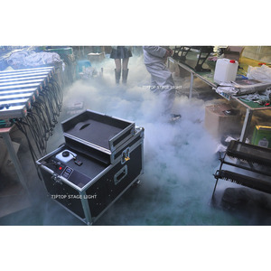 Machine à Brouillard Basse Professionnelle à Base d'Eau, 4 Atomiseurs, DMX512, Effet de Fumée au Sol avec Flight Case pour Mariages et Grandes Scènes - Product Image 3